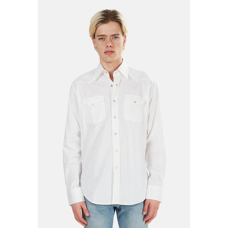 Skull Western Shirt White|XS|S|M|L|XL|XXL|XXXL
