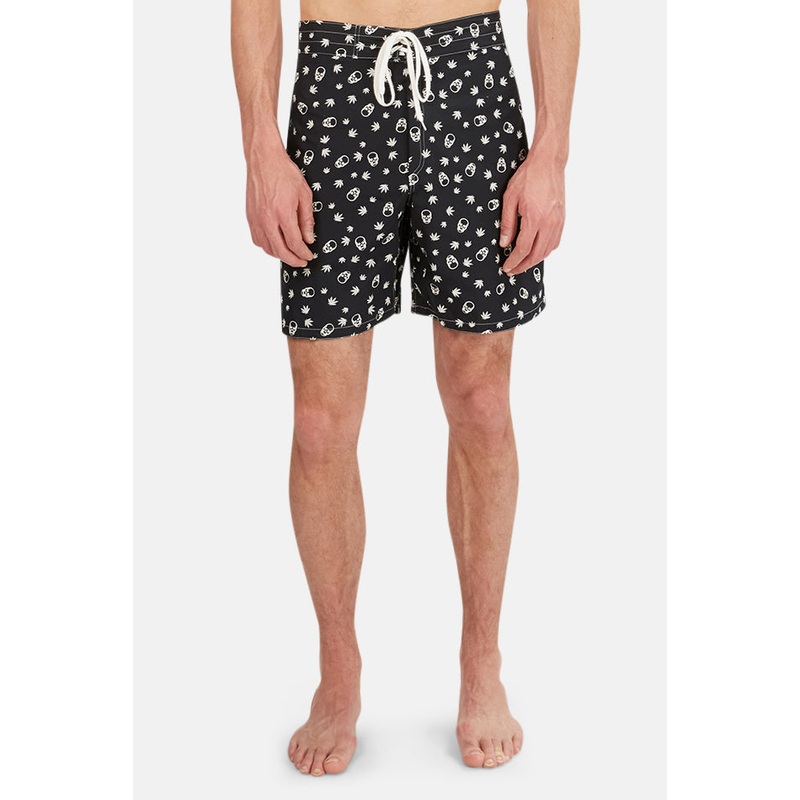 Surfer Short Black/White|XS|S|M|L|XL|XXL|XXXL