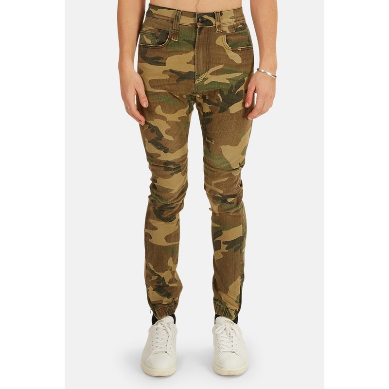 Cooper Tapered Drop Jean Camo|28|29|30|31|32|33|34|36