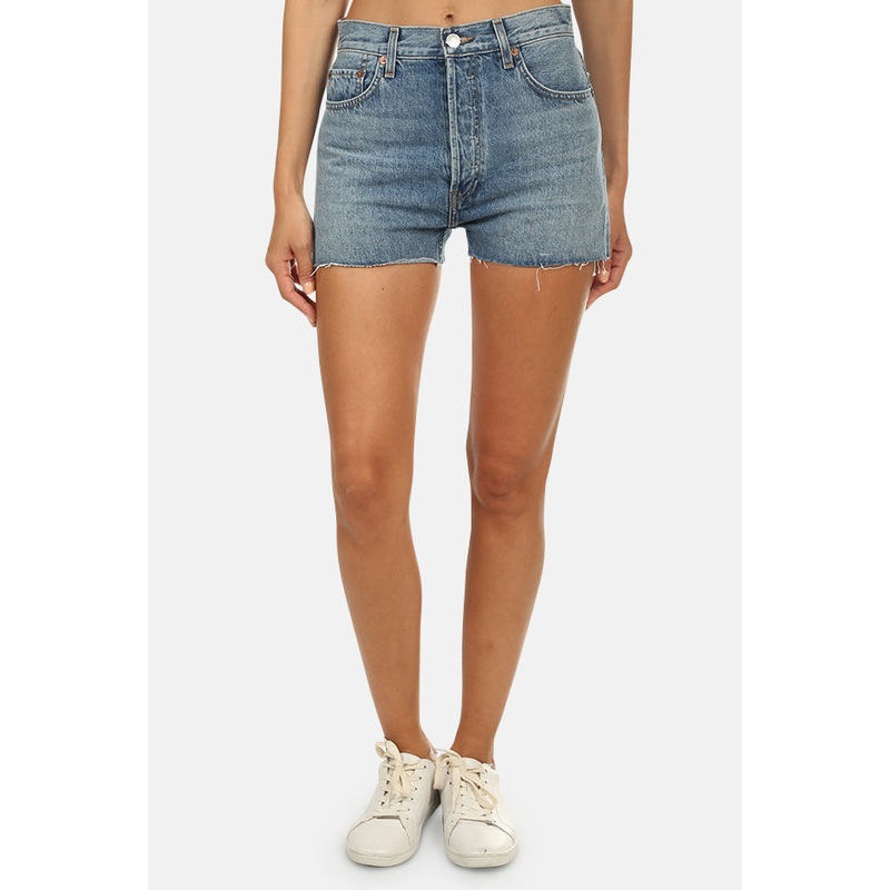 High Rise Short Faded Indigo|24|27