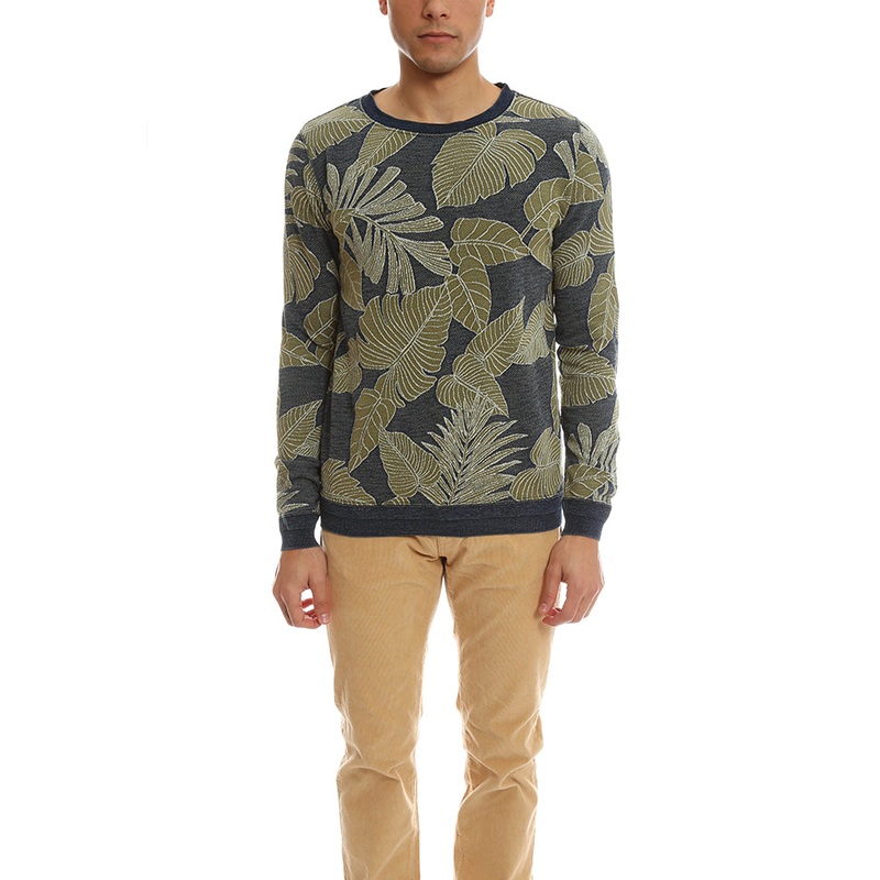 Remi Relief Ingo JQ Leaf Aloha Crewneck