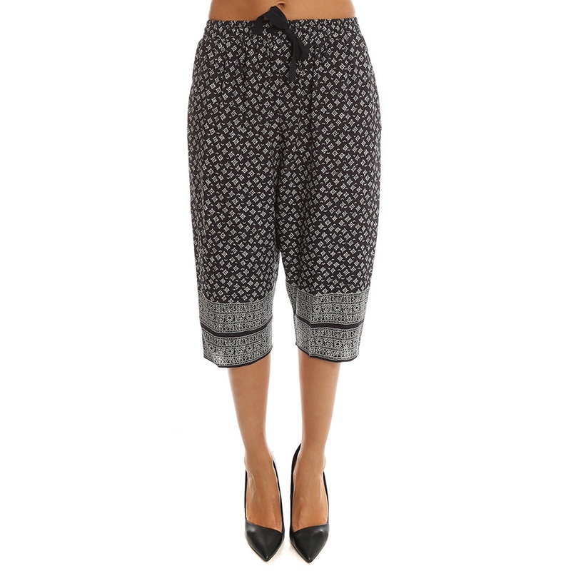 Sea Drop Rise Persian Silk Pant