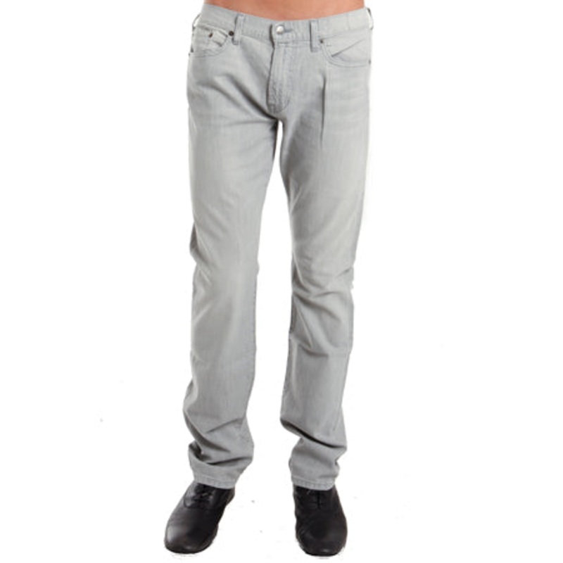 Spurr by Simon Spurr 3 Year Wash Light Grey Stretch Denim