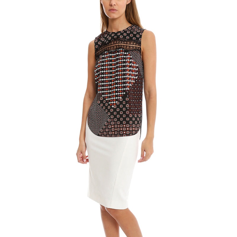 Thakoon Addition Lace Inset Tank