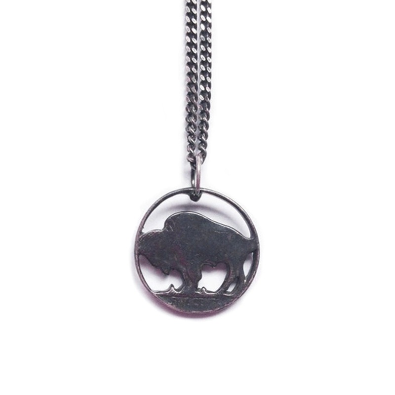 18 Waits Bison Necklace|OS