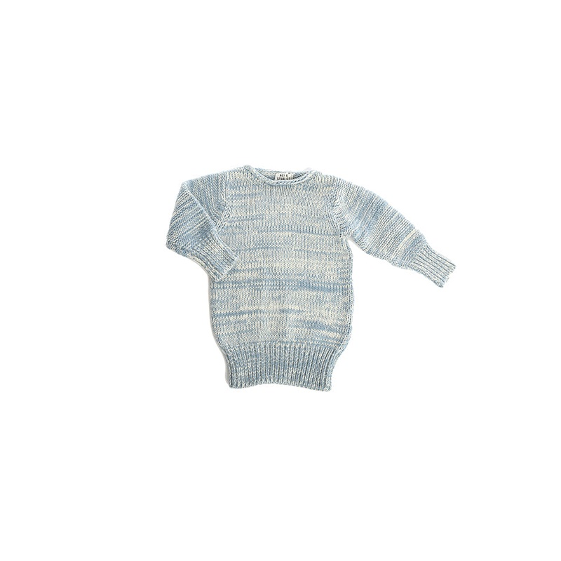 Acne Studios Mini Shore Woven Sweater Dress