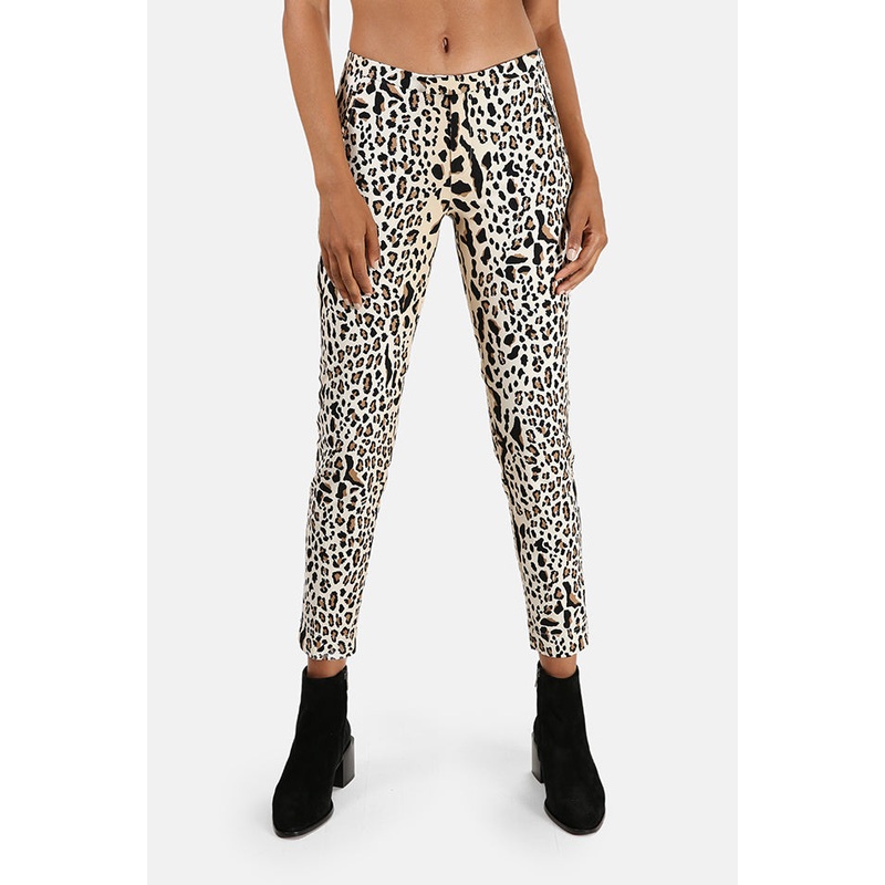 ATM Leopard Print Slim Pant|2|4