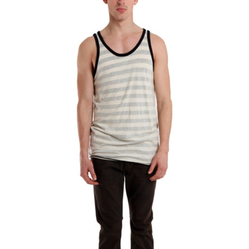V::ROOM Reverse Stripe Tank Top