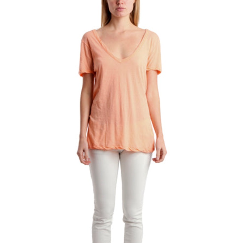 V::ROOM Scoop Neck Tee|XXS|XS|S|M|L|XL