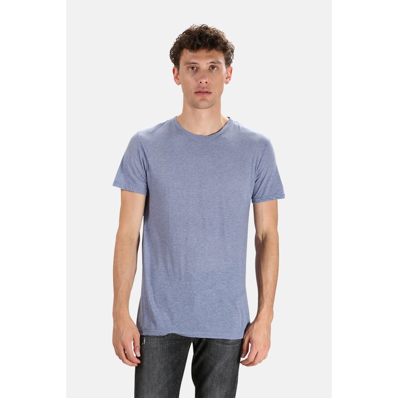 66 Short Sleeve Tee Heather Blue