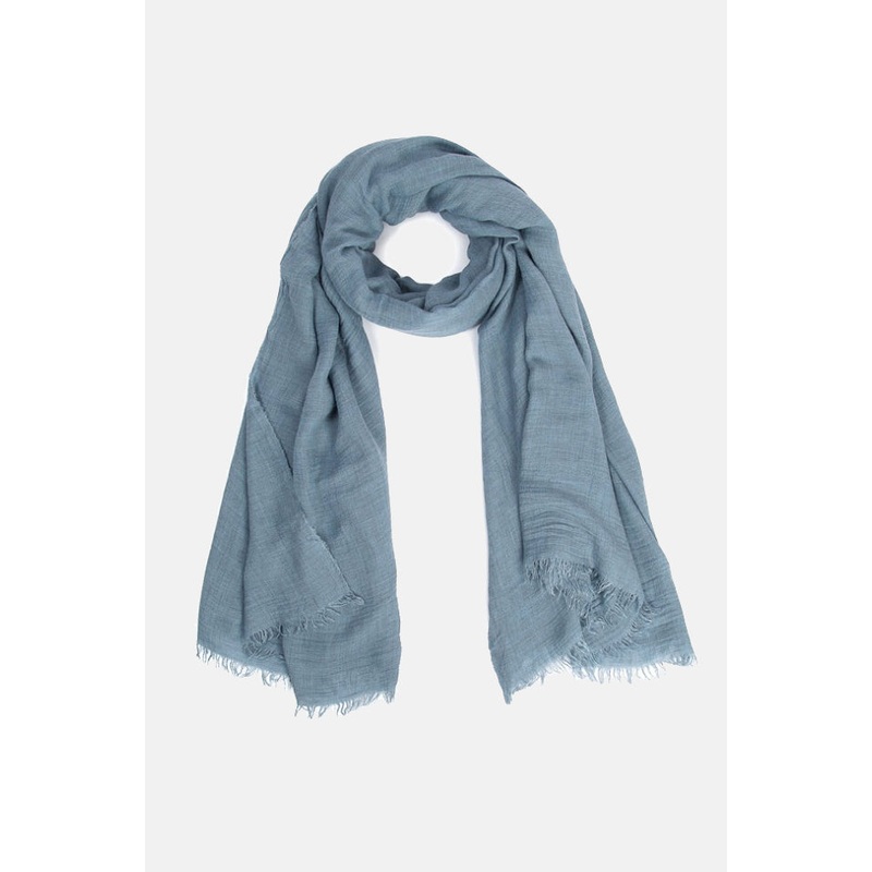 Azzurra Cashmere Modal Scarf Blue