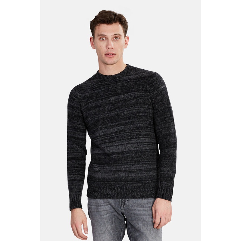 Black 120% LINO Cashmere Sweater