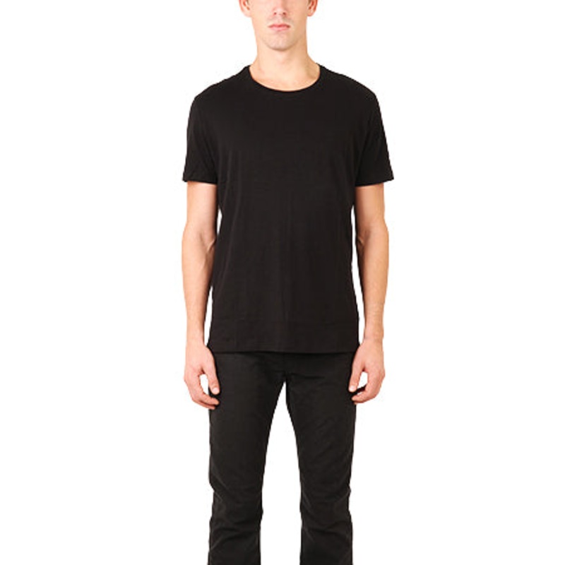 Black ATM Classic Jersey Crew Tee