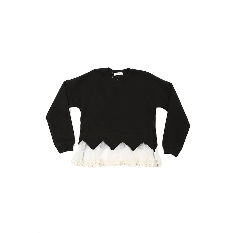 Black Hailey Lace Sweater|S|M|L|XL