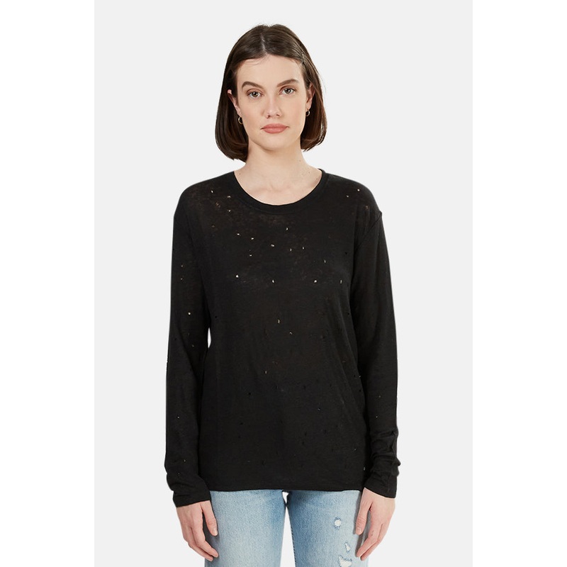 Black IRO Marvina Tee|XXS|XS|S|M|L|XL