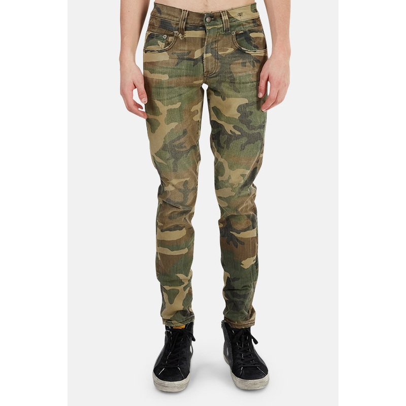Boy Jean Beige Camo|29|30|31|32|33|34|36