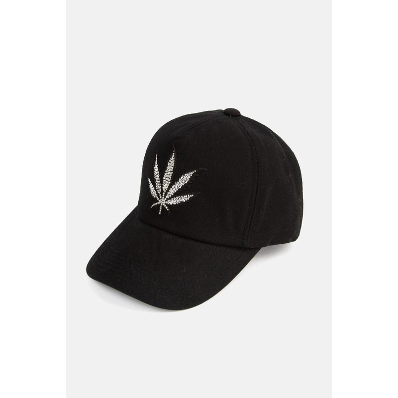 Cap Leaf Black|OS