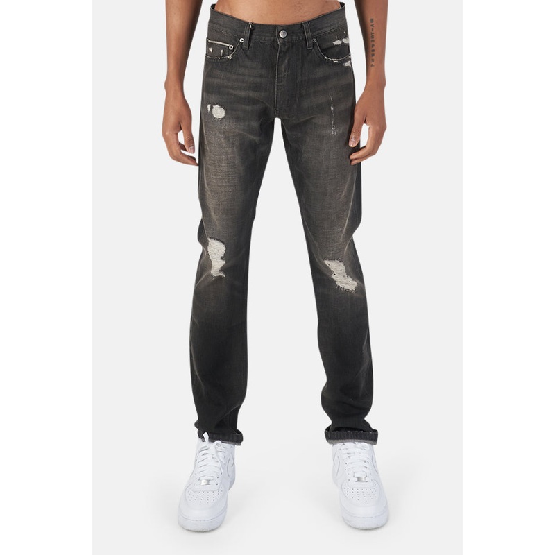 HL Distressed Jean Black|28|29|30|31|32|33|34|35|36|38|40