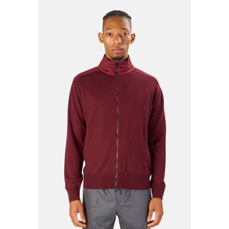 Kelby Zip Cardigan Oxblood|S|M|L|XL