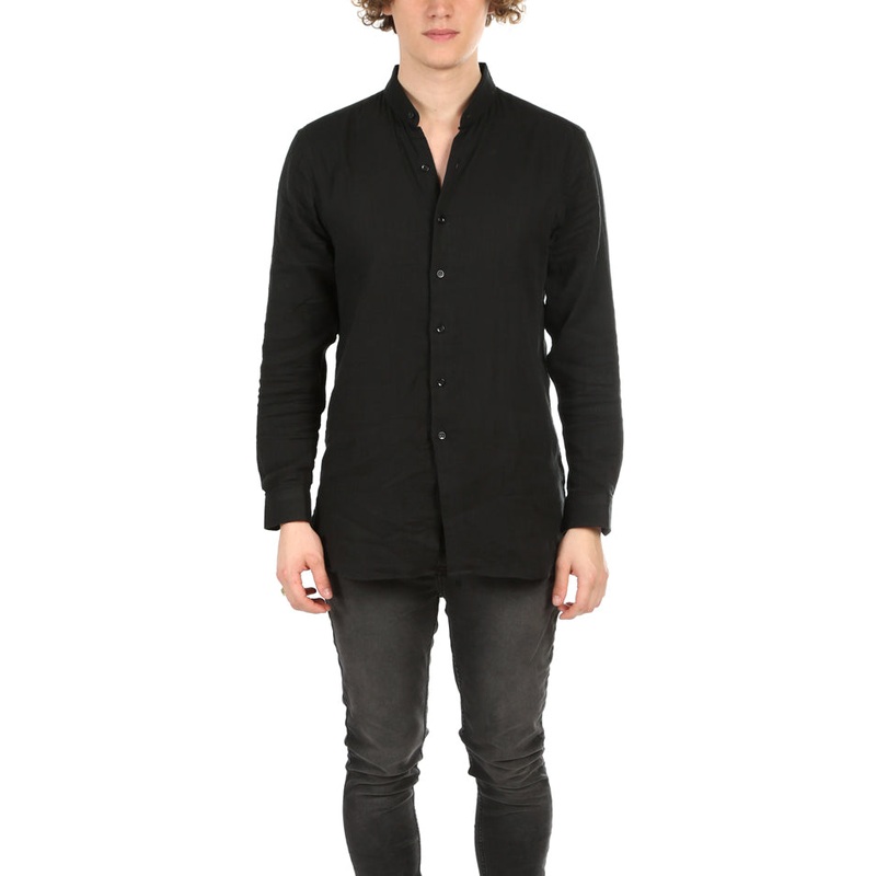 Mandarin Shirt Black|M|L|XL