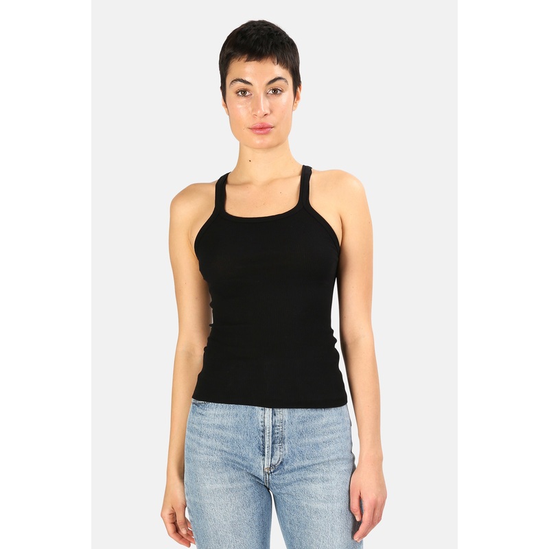 Ribbed Tank Black|XS|S|M|L