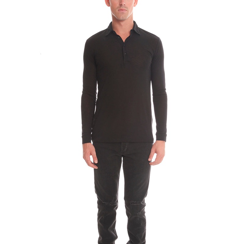 Supersmooth Polo Black|S|XL