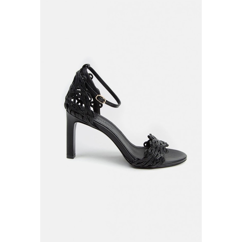 Wave Lattice Heel Black|35|36|36.5|37|37.5|38|38.5|39|39.5|40|41