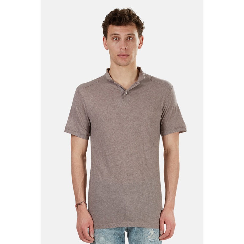 66 Pop Collar Polo Brown|S|M|L|XL