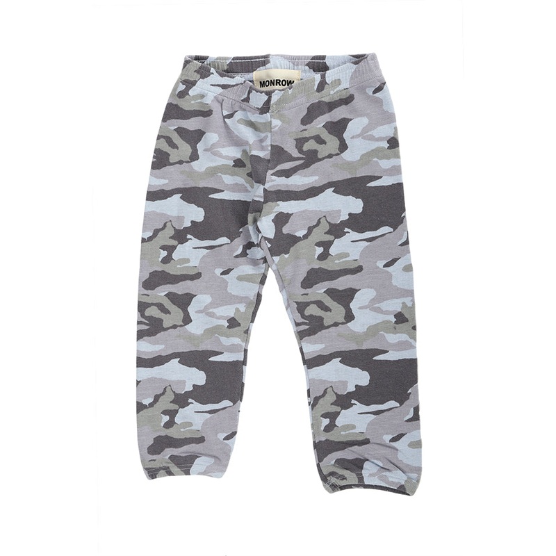 Blue/Purple Camo Monrow Kids Vintage Sweatpants