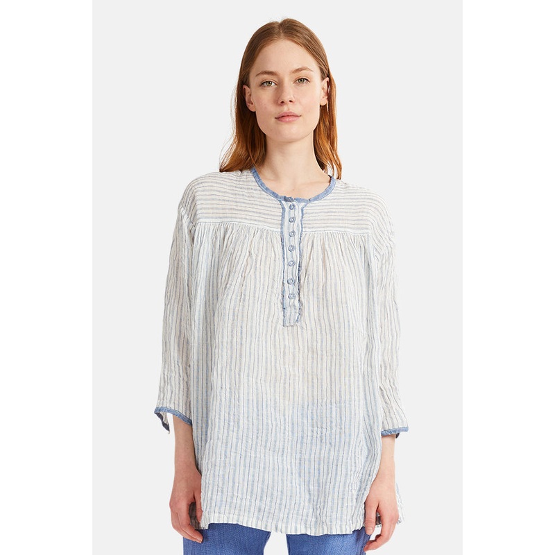 Blue Stripe Sunday Saint Tropez Lavandou Top