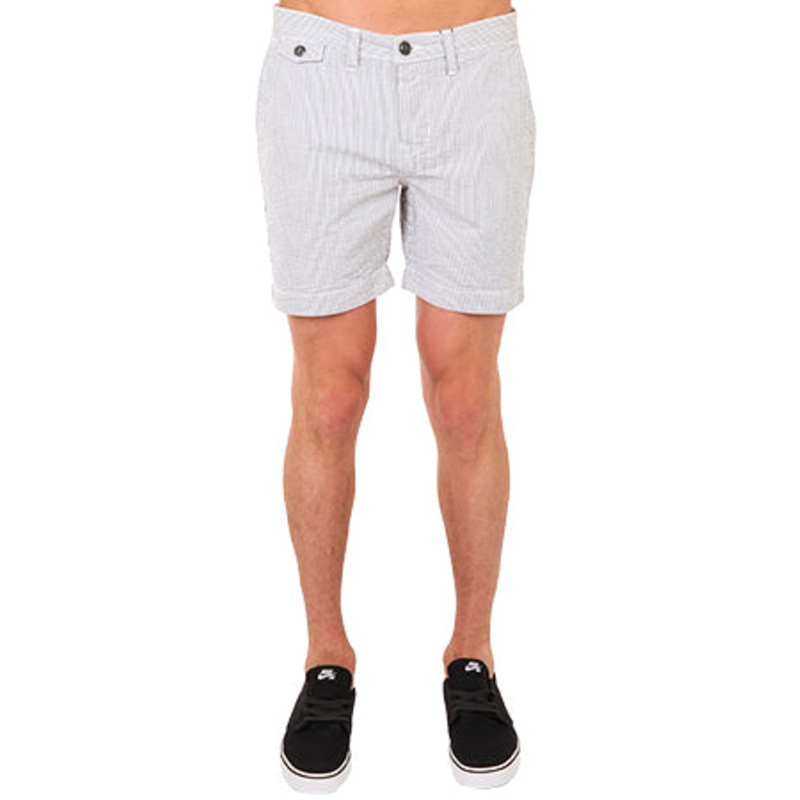 Blue Woolrich Dock Stripe Short