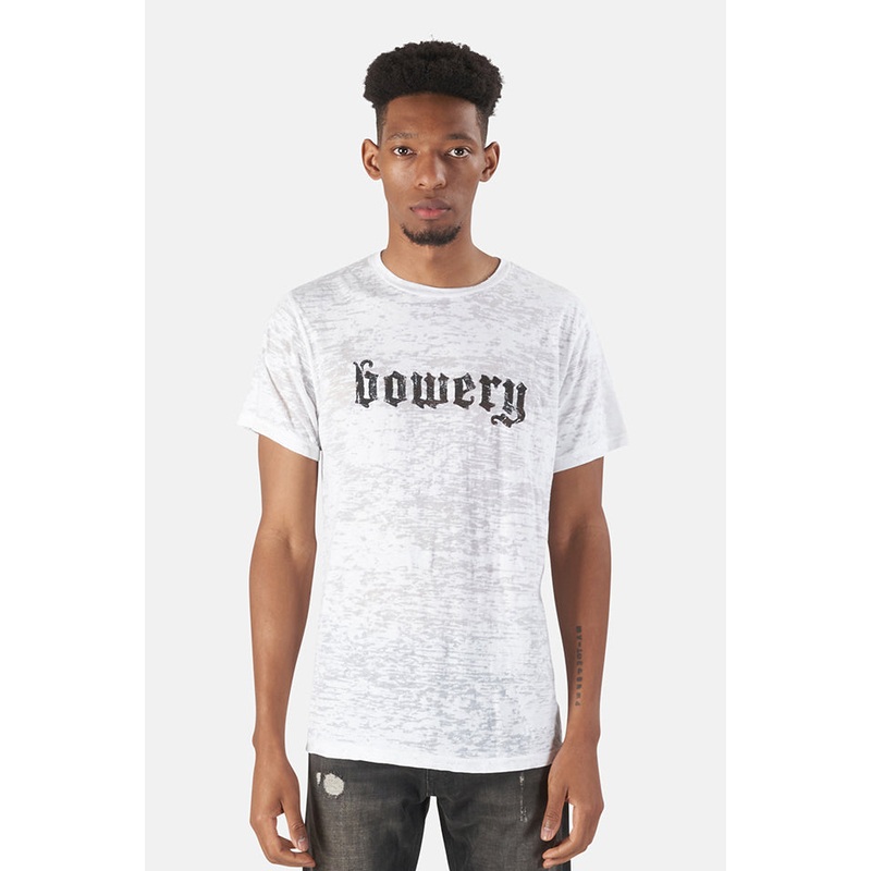 Bowery Tee White|L|XL