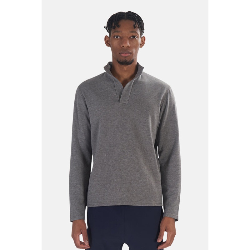 Mason Pop Collar Storm Heather