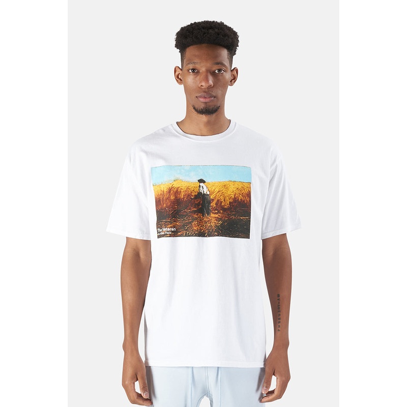 New Field Tee White|S|M|L|XL|XXL