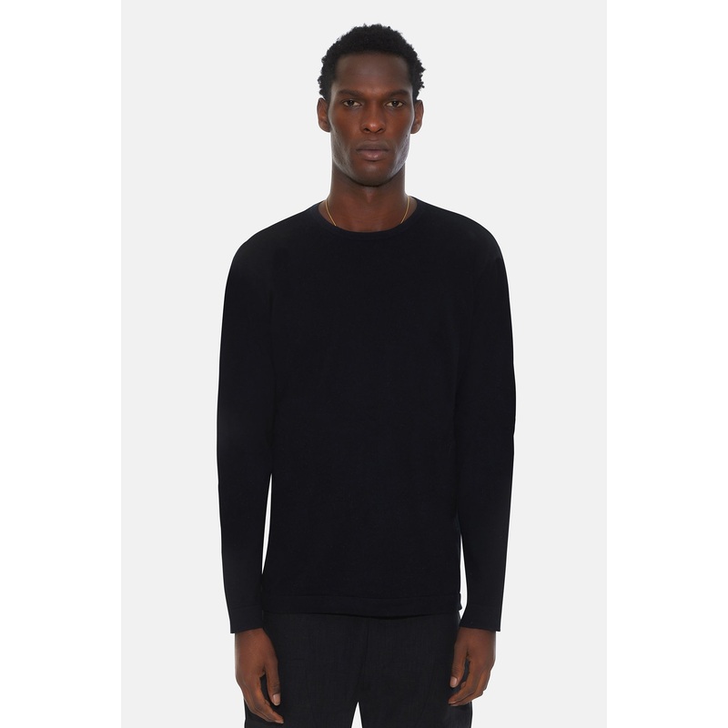 Reade Light Weight Crewneck Black Lead