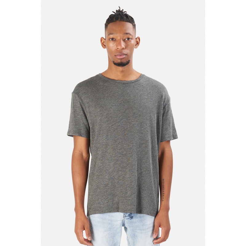Slub Tee Charcoal|S|M|L|XL|XXL
