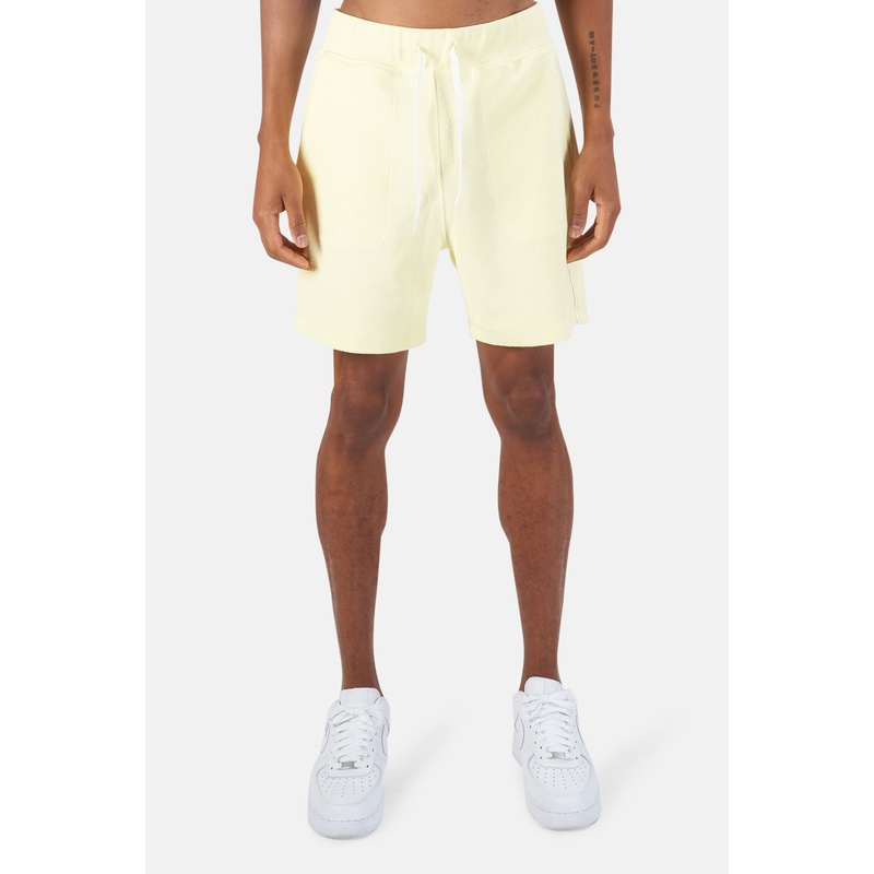 Summer Short Beach Yellow/White