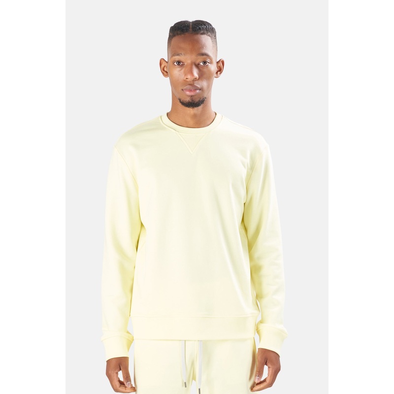 Sunset Sweatshirt Beach Yellow