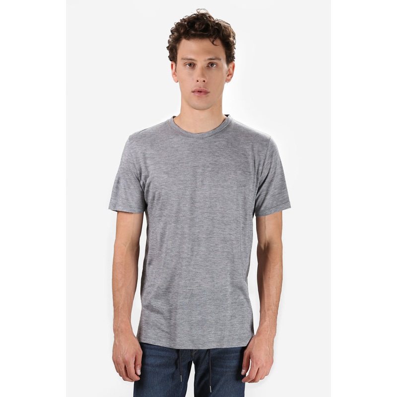66 Short Sleeve Tee Charcoal Melange