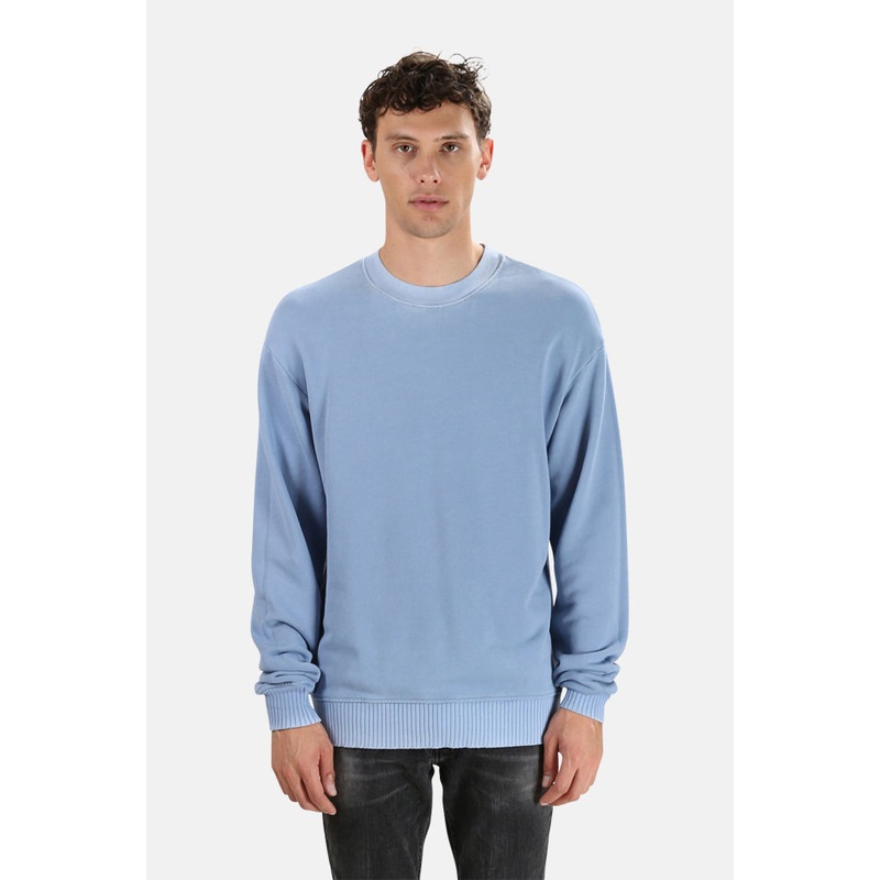Bronx Crew Sweatshirt Faded Denim