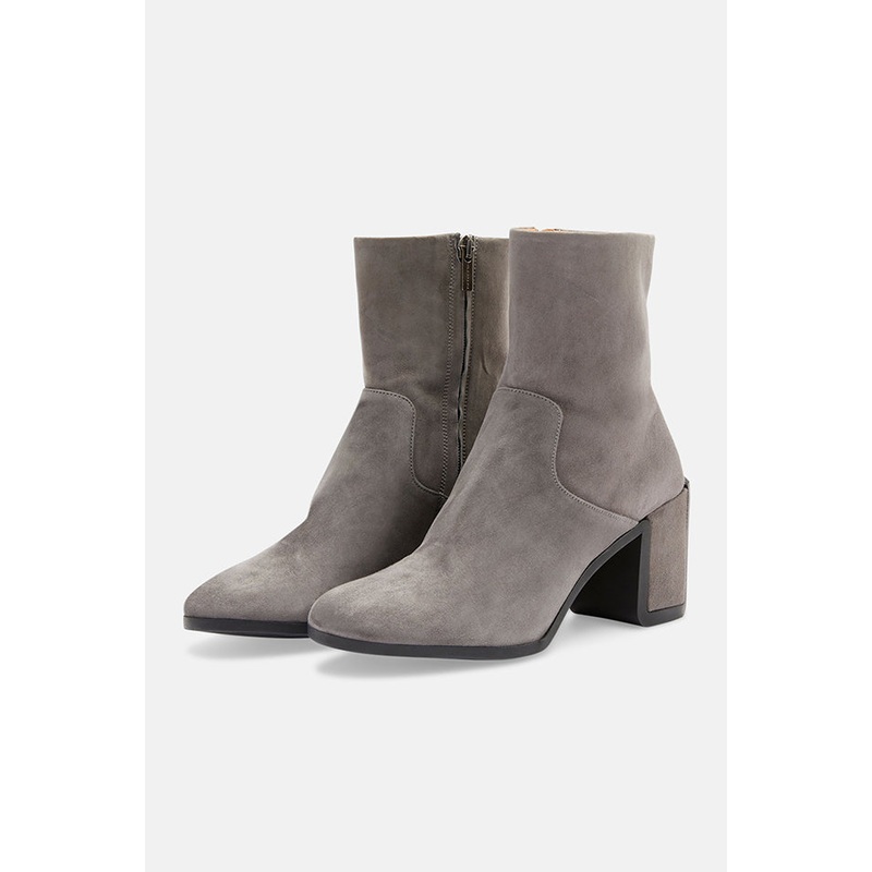 Carly Ankle Boot Grey Suede|36.5|37|37.5|38|38.5|39|39.5|40