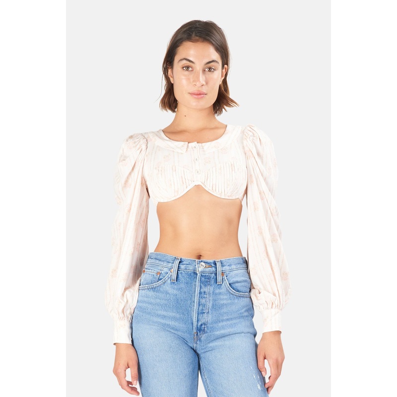 Carly Crop Top Light Pink|XS|S|M