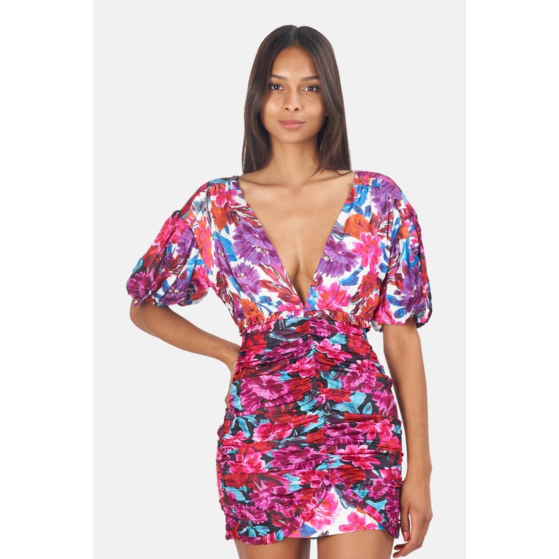 Cassandra Mini Dress Pink|XS|S|M