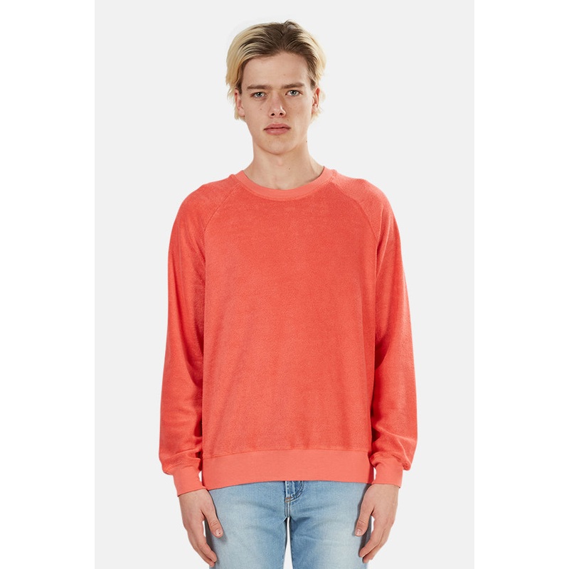 Cunha Towel Sweatshirt Coral|S|M|L|XL|XXL