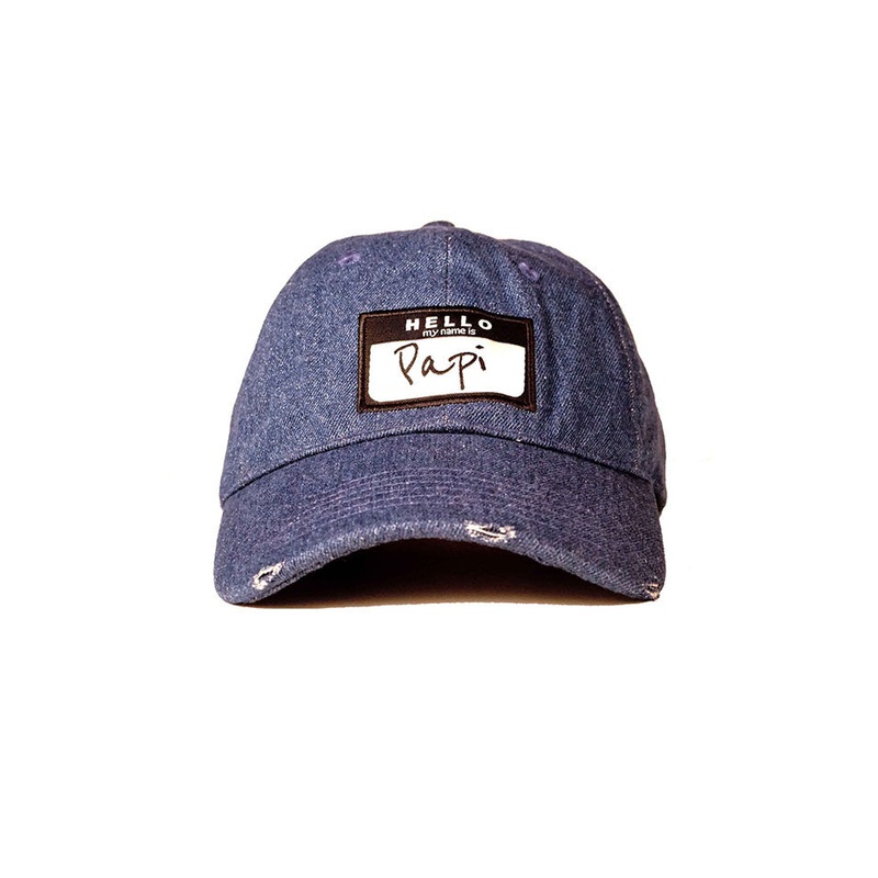 Denim Blue Head Crack NYC Papi Dad Hat