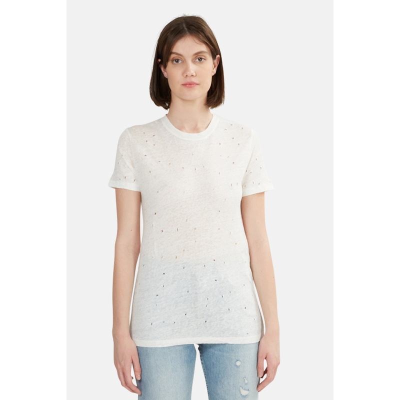 Ecru IRO Clay Tee|XXS|XS|S|M|L|XL