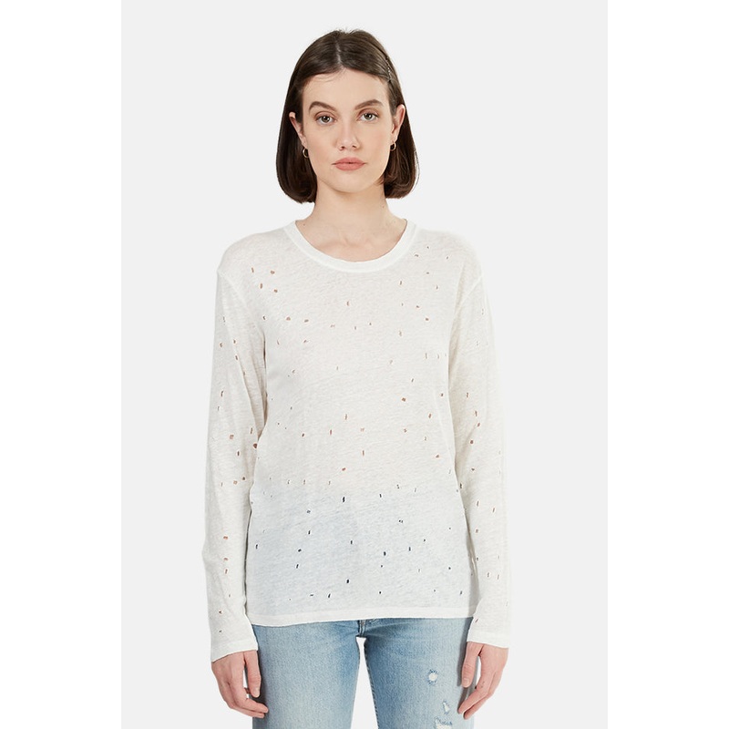 Ecru IRO Marvina Tee|XXS|XS|S|M|L|XL