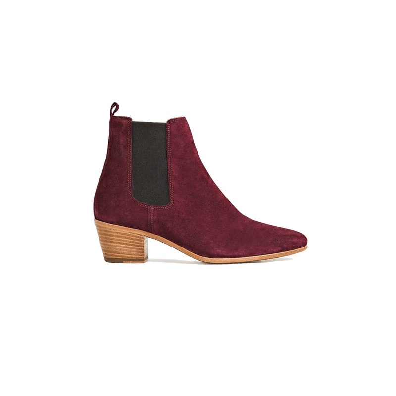 IRO Yvette Boot Burgundy|35|36|36.5|37|37.5|38|38.5|39|39.5|40|41
