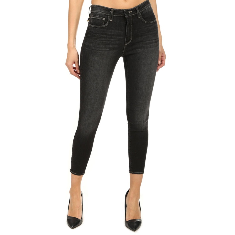 Margot High Rise Skinny Jean Faded Carbon