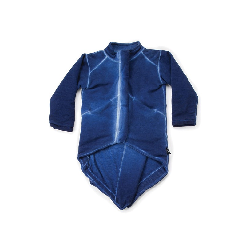 NUNUNU Tail Jacket in Blue|0-6M|10-11Y|12-14Y|12-18M|18-24M|2-3Y|3-4Y|4-5Y|6-12M|6-7Y|8-9Y